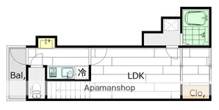 M TERRACE藤垂園 壱番館【2階】の間取り