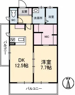 ファミーユブリズⅢ【2階】の間取り