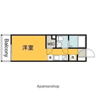 COLLINA五日市中央【2階】の間取り