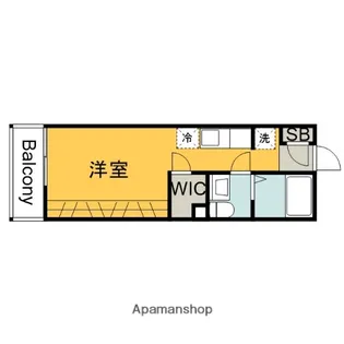 グランデール屋代(旧COLLINA屋代)【2階】の間取り