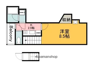 M TERRACE藤垂園 参番館【204号室】の間取り