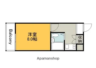 NEPHEL榎町【702号室】の間取り