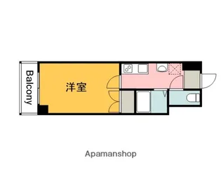 PRENCHE廿日市【4階】の間取り