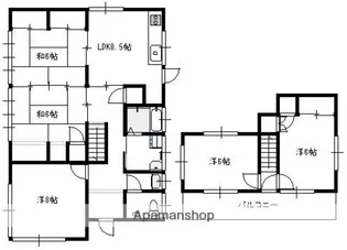 広島県広島市西区井口4丁目【一戸建】の間取り