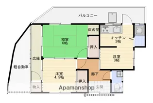 広島県広島市安佐南区長束1丁目【一戸建】の間取り