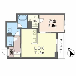 OLIVECOURT(オリーブコート)【3階】の間取り