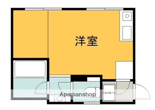 ラビングビル【2階】の間取り