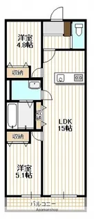 (仮)林が原【1階】の間取り