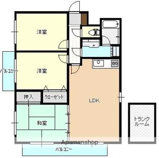 セントヒルズ【3階】の間取り
