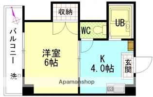 福寿ビル【2階】の間取り