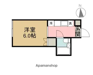 ハイツカリメラ【2階】の間取り