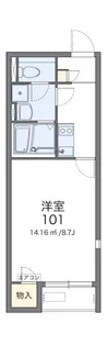 レオネクストSAZANKA【101号室】の間取り