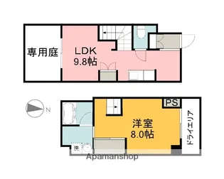 西風館【1階】の間取り