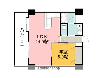 井口台FLATSⅡ【3階】の間取り