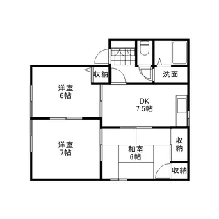 モア・サンパティーク B棟【202号室】の間取り