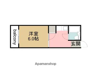 サニーレジデンス【3階】の間取り