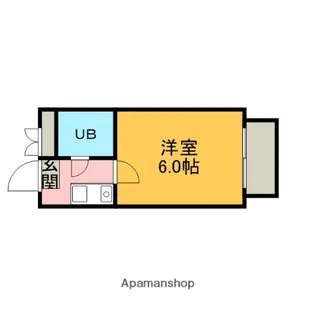 ドラゴン五日市【3階】の間取り