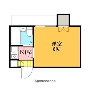 メーソン舟入(旧舟入南ビル)【201号室】の間取り