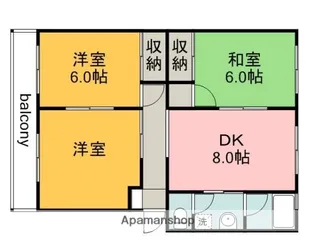 土屋マンション【3階】の間取り