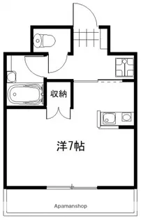 アソシエ大町【2階】の間取り