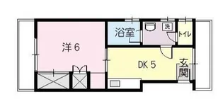 山口ビル【3階】の間取り