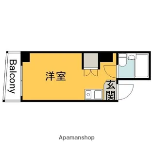 カルム住吉弐番館【4階】の間取り