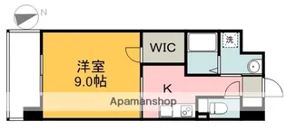 ロアール南竹屋【7階】の間取り