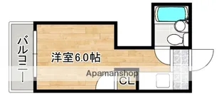 宇品コーポ【4階】の間取り