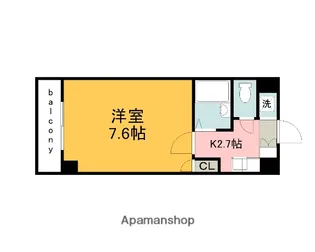 ルート大宮【6階】の間取り