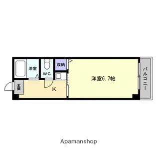 リード大町【1階】の間取り