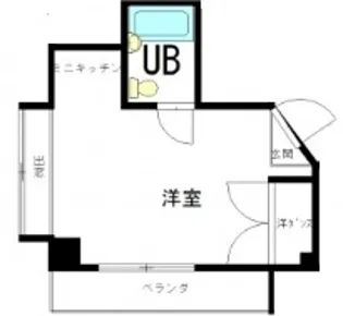 宮田ビル【3階】の間取り