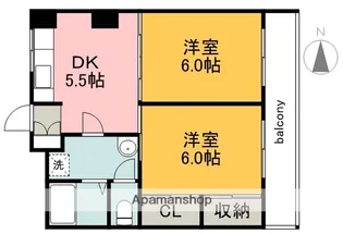 田中ビル【2階】の間取り