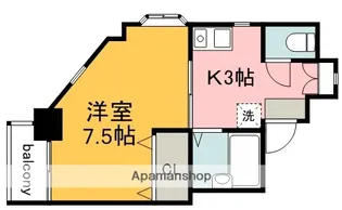 比治山エコテラス【6階】の間取り