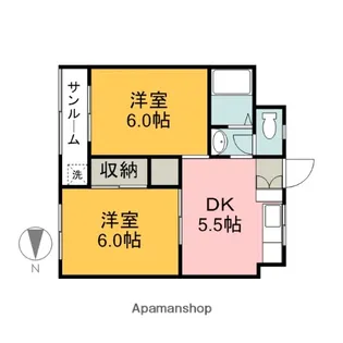 大手町山本ビル【3階】の間取り