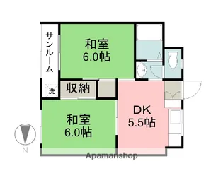 大手町山本ビル【2階】の間取り