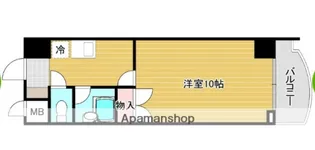 サンビレッジ段原【305号室】の間取り