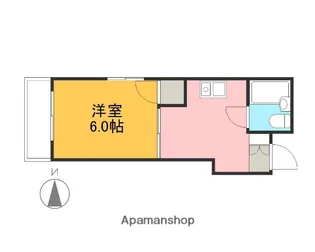 清和十日市【5階】の間取り