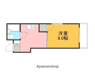 清和十日市【4階】の間取り