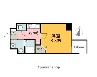 グラビスコート広島駅前通り【10階】の間取り
