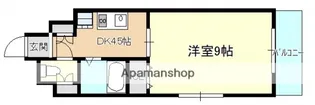 ブルースカイ小町【6階】の間取り