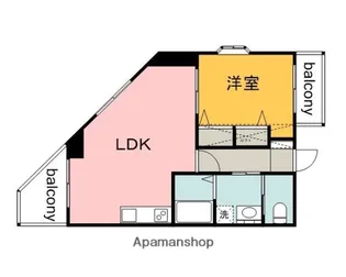 メゾン積【2階】の間取り