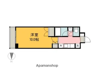 パレ・ルミエール【4階】の間取り