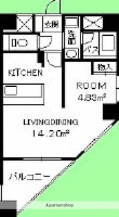 エトゥール古江駅前【9階】の間取り