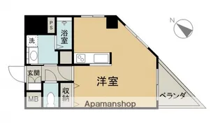 エトゥール古江駅前【2階】の間取り