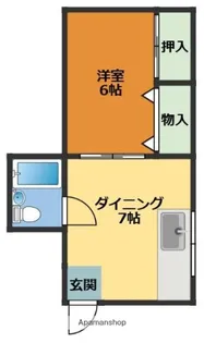 FITSビル本川町(旧 原ビル)【4階】の間取り