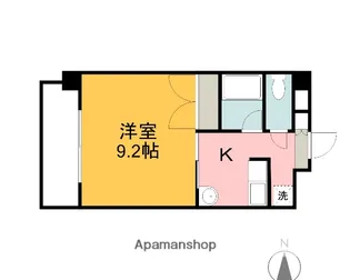 加島ビル【205号室】の間取り