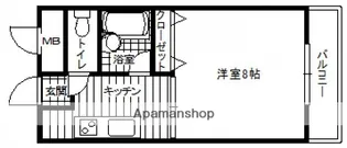 己斐西ハイム【2階】の間取り