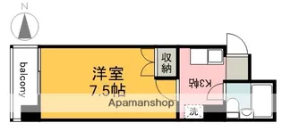 ひし屋ビル【6階】の間取り