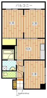 新中広ビル【4階】の間取り