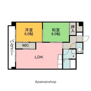 松村マンション【3階】の間取り